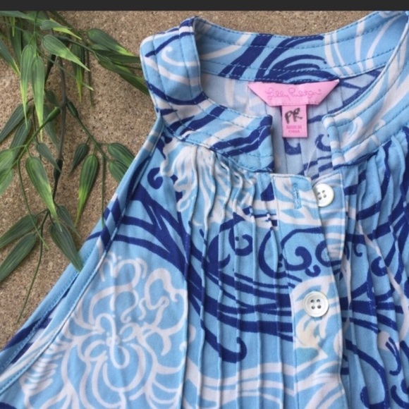 Lily Pulitzer silk blend sleeveless blouse - Picture 3 of 7